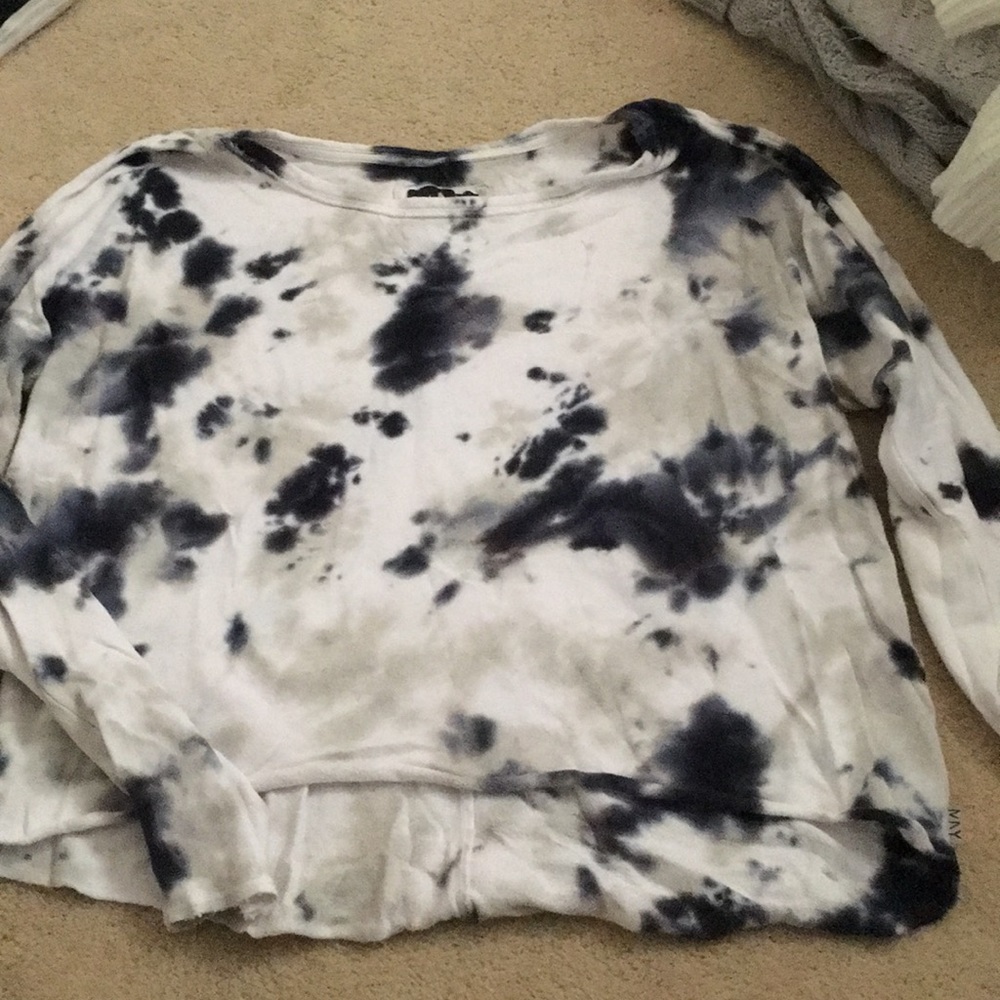 Tie dye pullover
